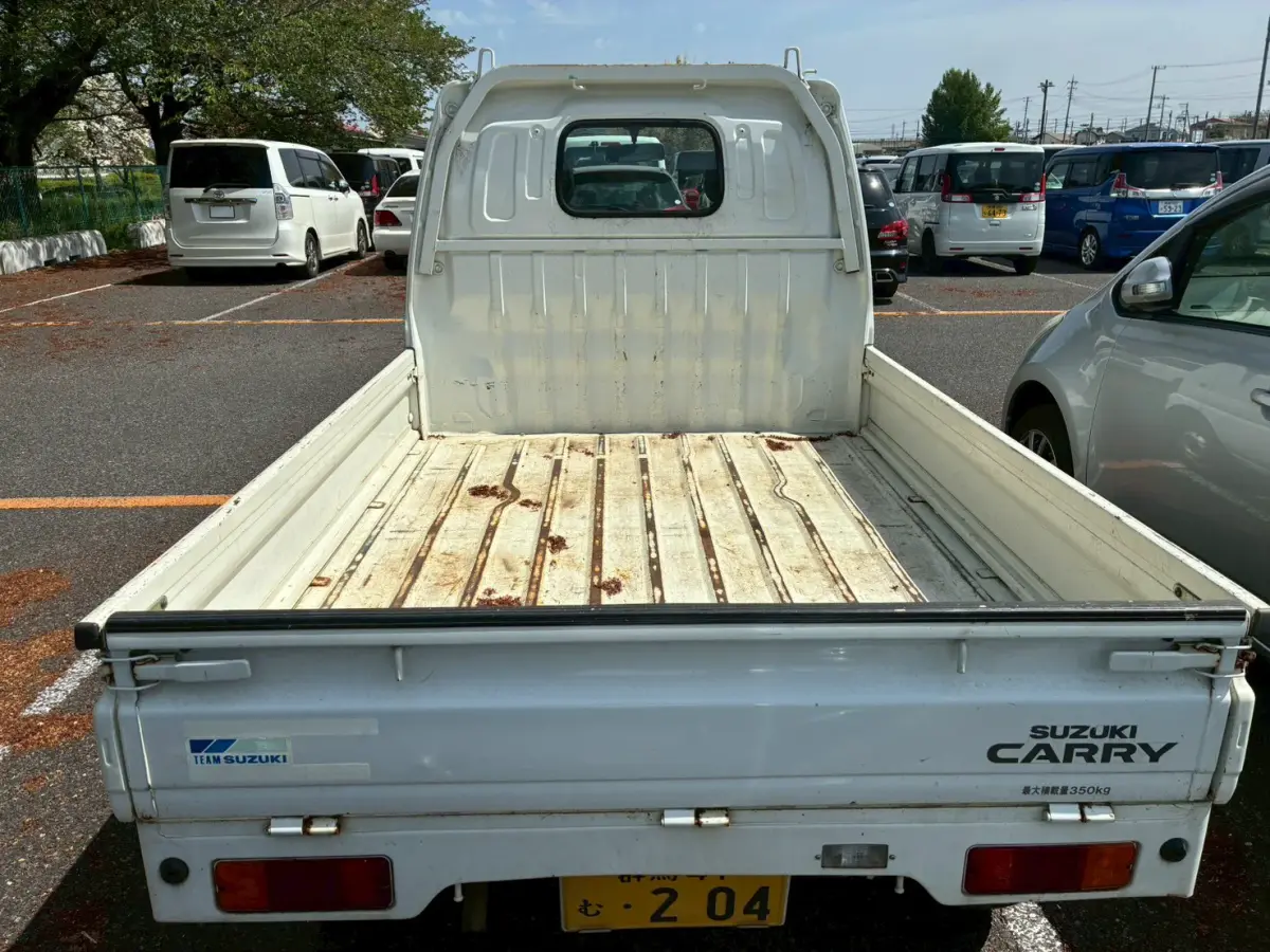 2000 Suzuki Carry, a white Kei Truck, for sale at Weatherford Mini Trucks in Weatherford, TX (photo 4 of 11)