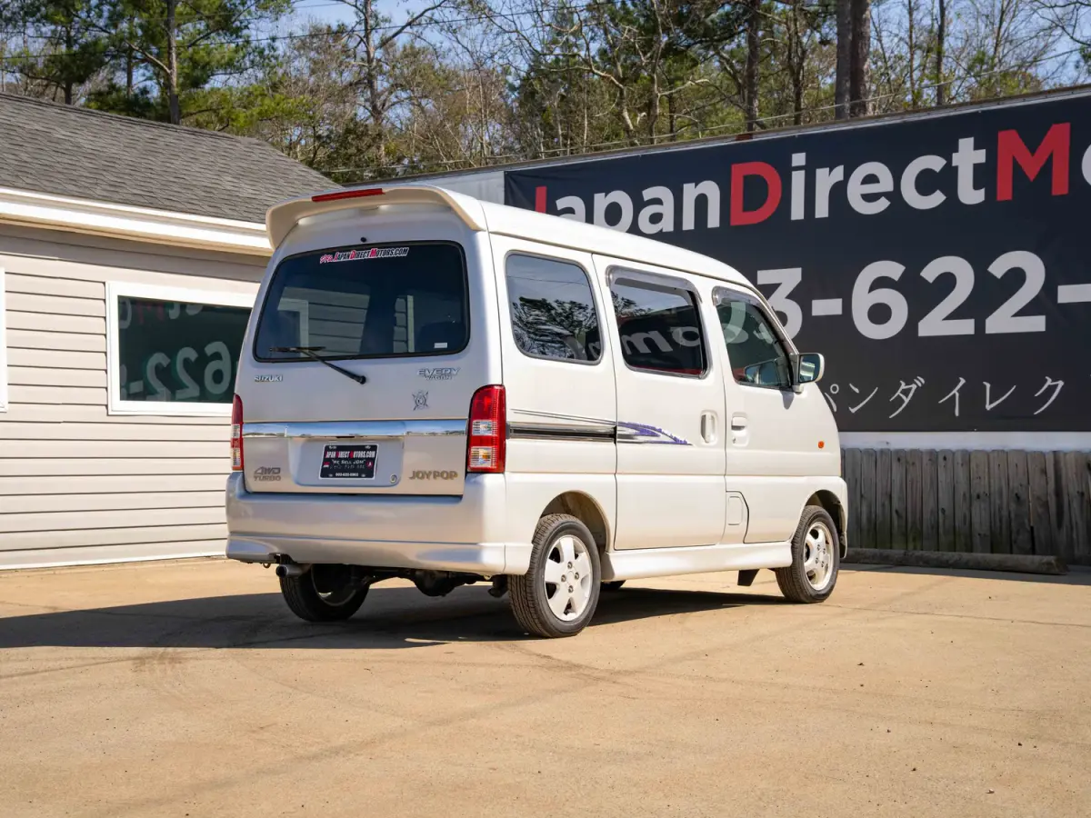 2000 Suzuki Every Joypop Kei Van in silver, for sale at Japan Direct Motors in Irmo, SC (photo 7 of 12)