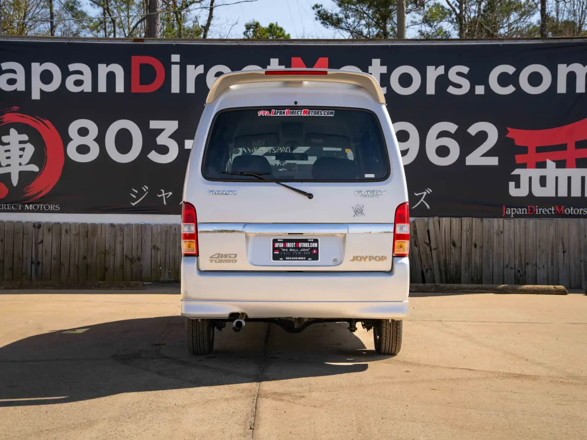 2000 Suzuki Every Joypop Kei Van in silver, for sale at Japan Direct Motors in Irmo, SC (photo 8 of 12)