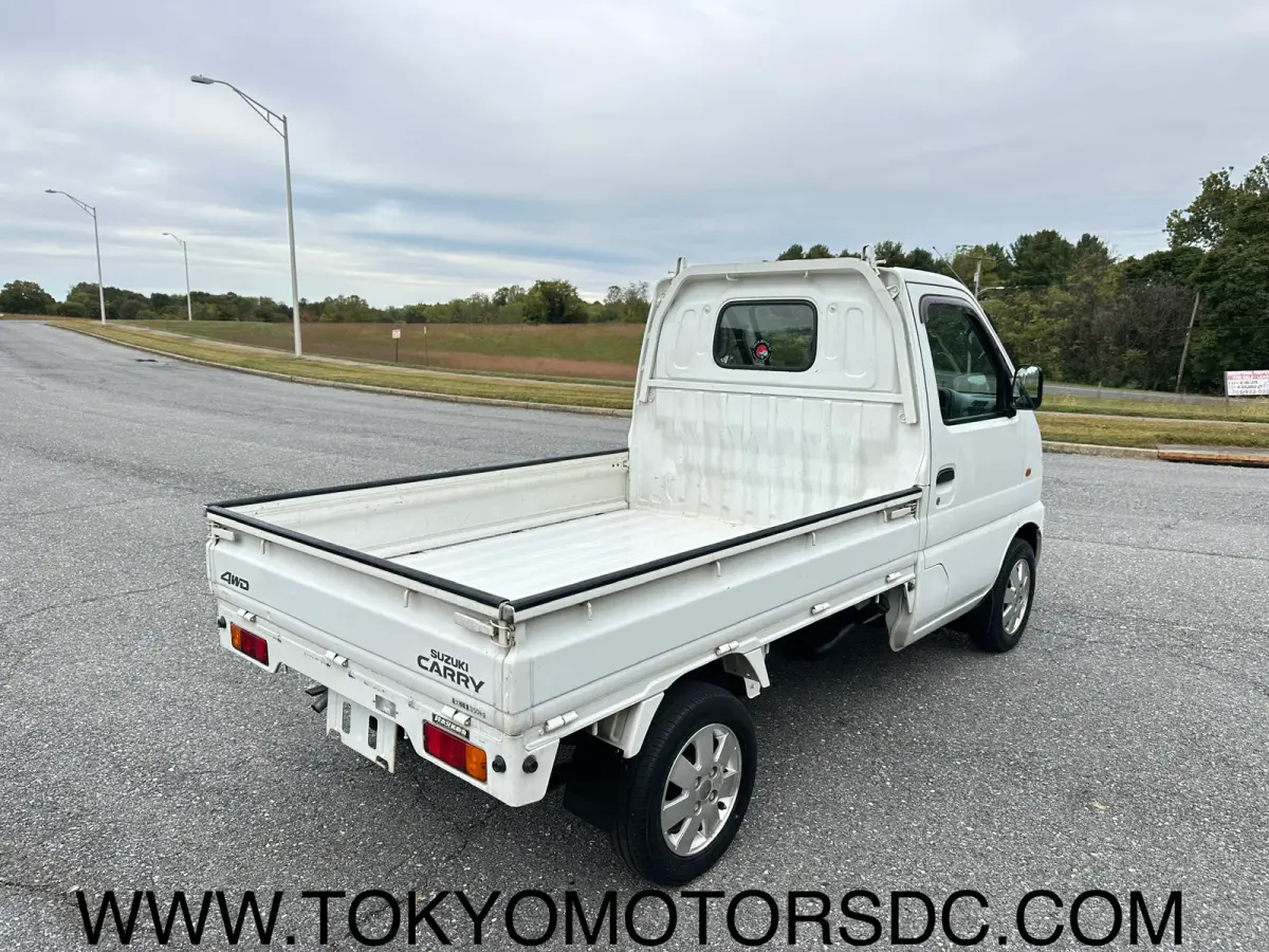 2001 Suzuki Carry 4WD, a Kei Truck, for sale at Tokyo Motors DC in Boyds, MD (photo 4 of 12)