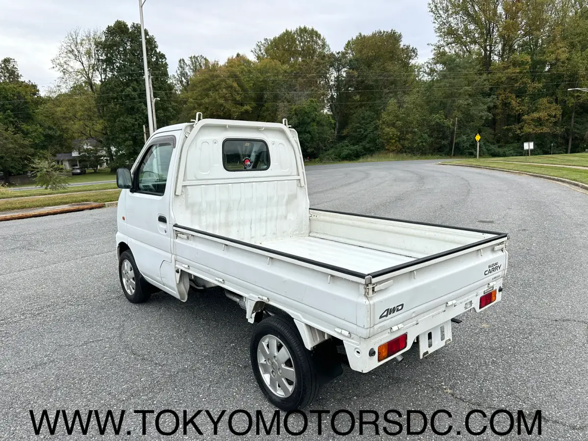 2001 Suzuki Carry 4WD, a Kei Truck, for sale at Tokyo Motors DC in Boyds, MD (photo 6 of 12)
