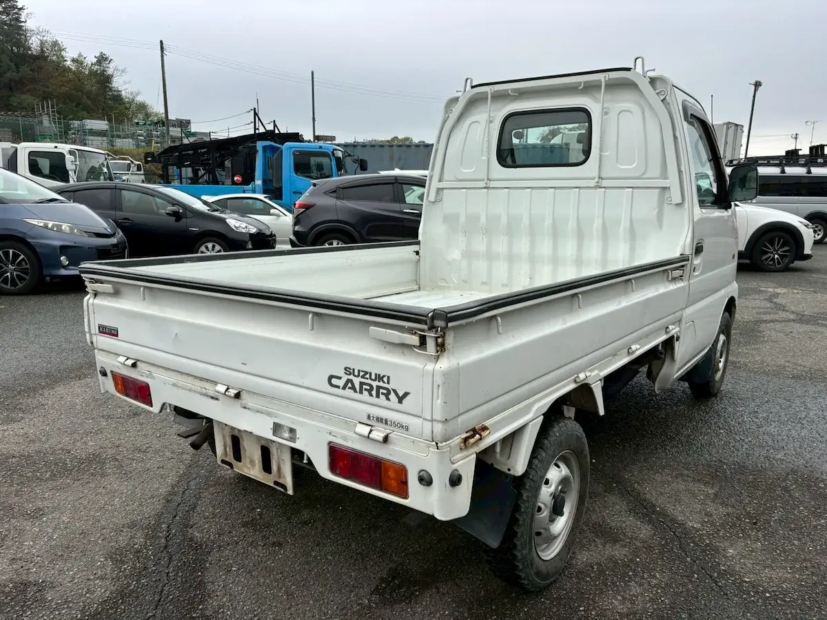 2001 Suzuki Carry 5 Speed Manual, a white off-road Kei Truck, for sale at Weatherford Mini Trucks in Weatherford, TX (photo 5 of 12)