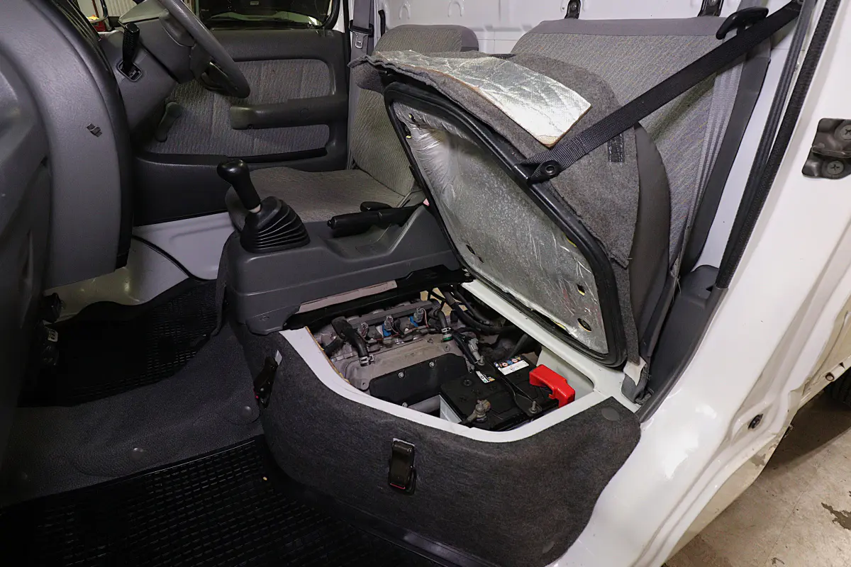 2001 Suzuki Carry 4x4 Kei Truck, engine under the seat, for sale at Duncan Imports in Christiansburg, VA