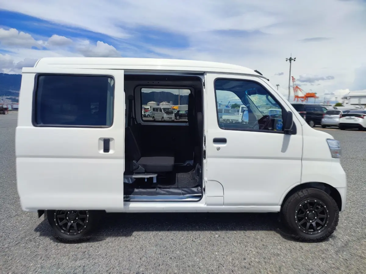 2021 Daihatsu Hijet Van, a whiteout off-road Kei Van, for sale at Mini Monsters USA in St. George, UT (photo 1 of 12)