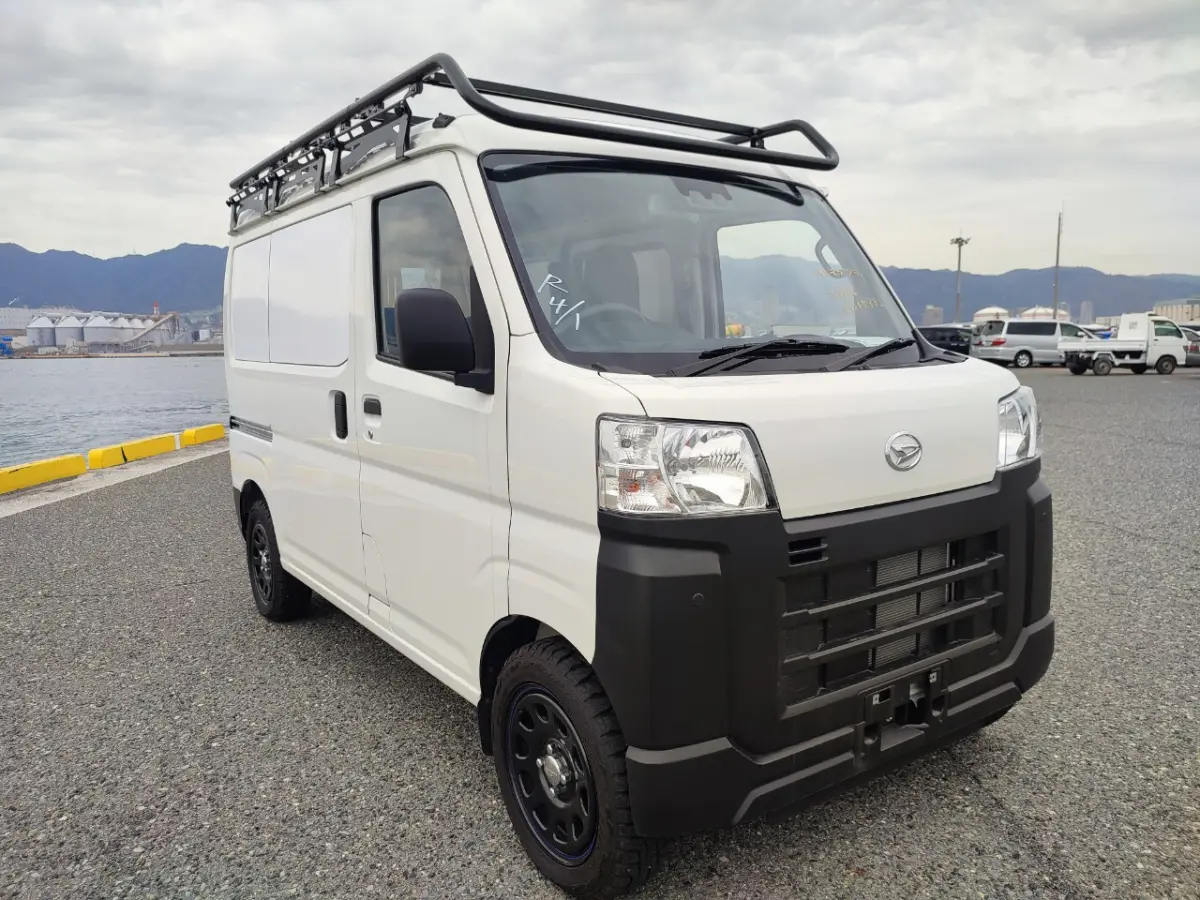 2022 Daihatsu Hijet Cargo Van, a whiteout off-road Kei Van, for sale at Mini Monsters USA in St. George, UT (photo 7 of 12)
