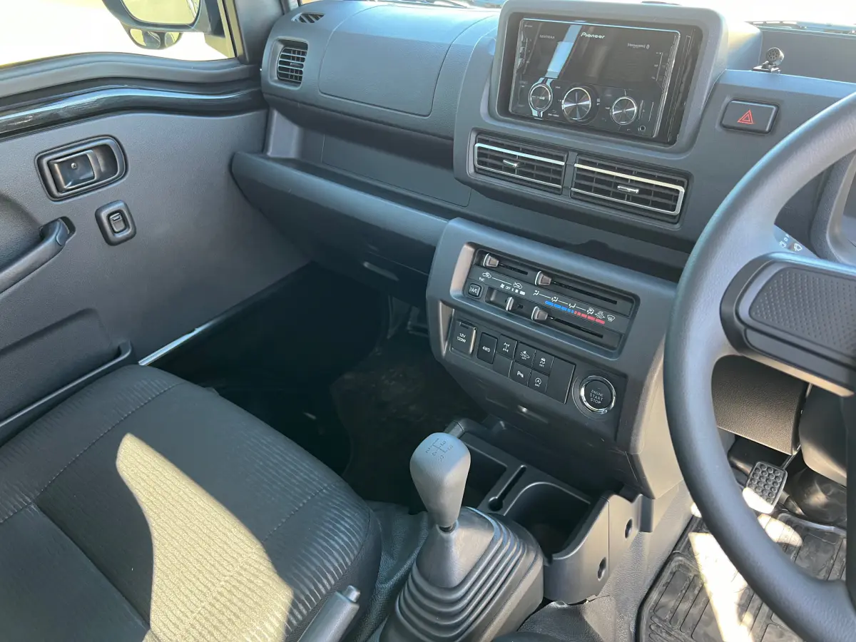 2022 Daihatsu Hijet Extreme, a black off-road Kei Truck, for sale at Mini Monsters USA in St. George, UT (photo 10 of 11)