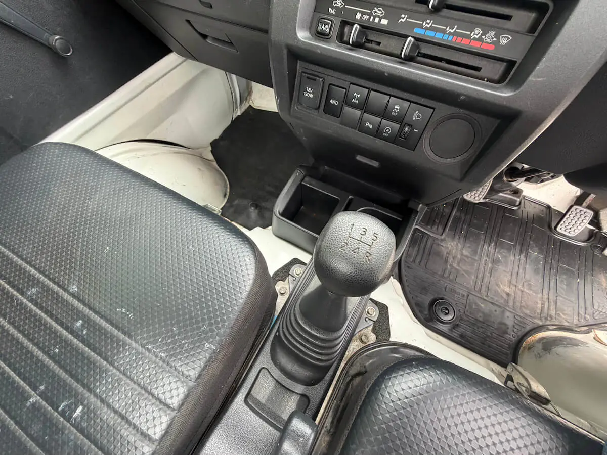 2022 Daihatsu Hijet HD Dump, a white off-road Kei Truck, for sale at Weatherford Mini Trucks in Weatherford, TX (photo 11 of 12)