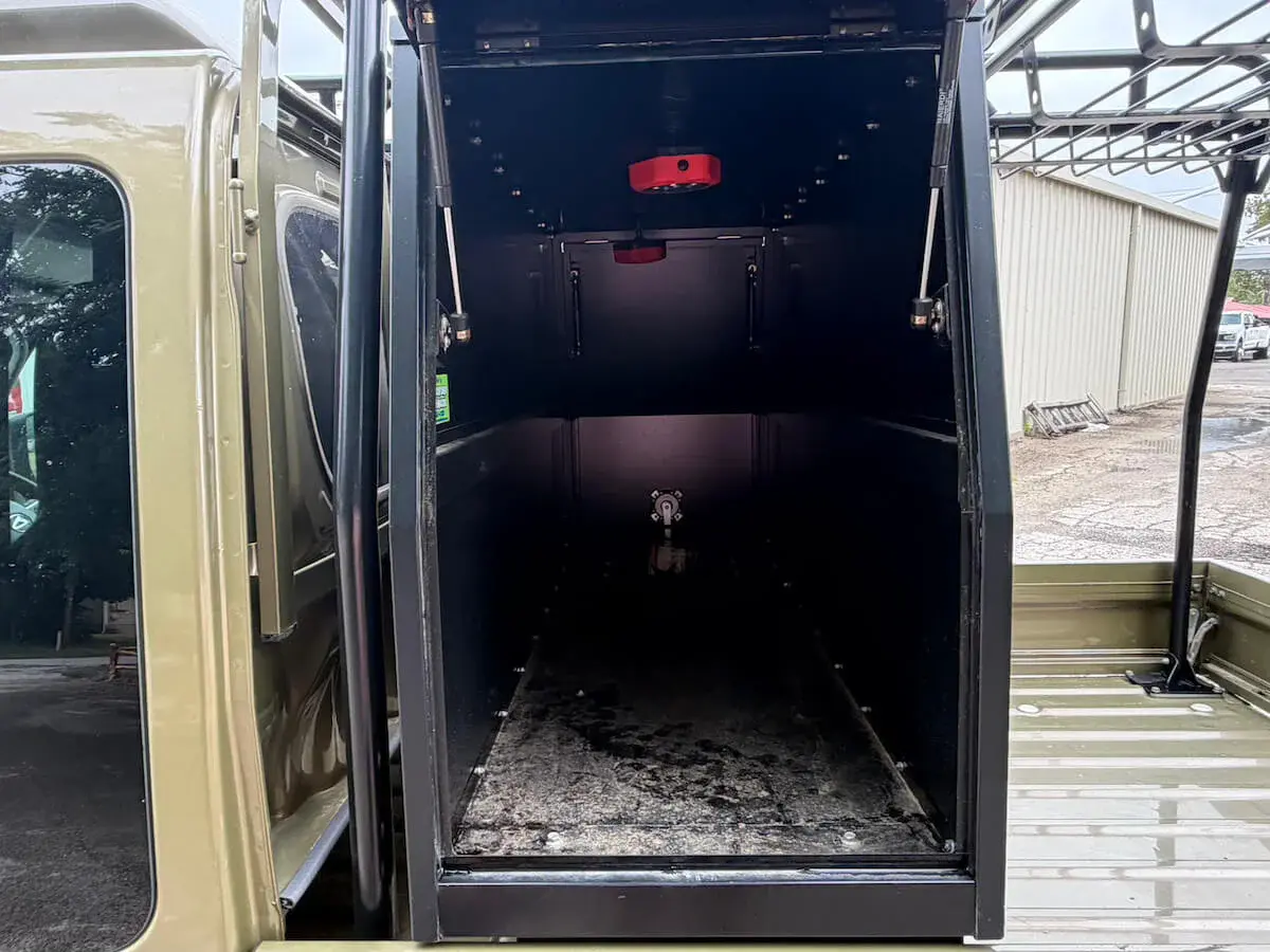 2022 Daihatsu Hijet Jumbo Cab**Tons of Upgrades, a khaki green off-road Kei Truck, for sale at Weatherford Mini Trucks in Weatherford, TX (photo 8 of 12)