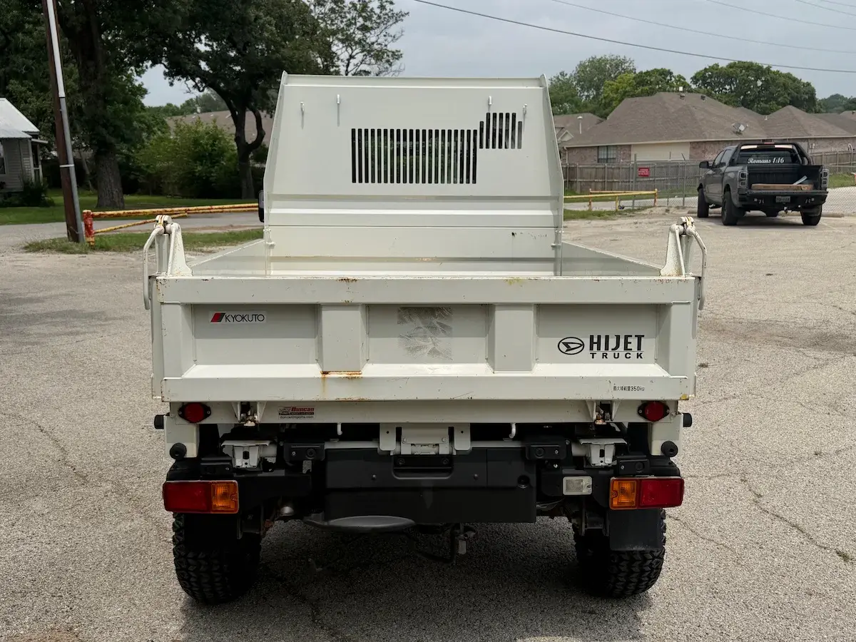 2022 Daihatsu Hijet, a white off-road Kei Truck, for sale at Weatherford Mini Trucks in Weatherford, TX (photo 5 of 12)