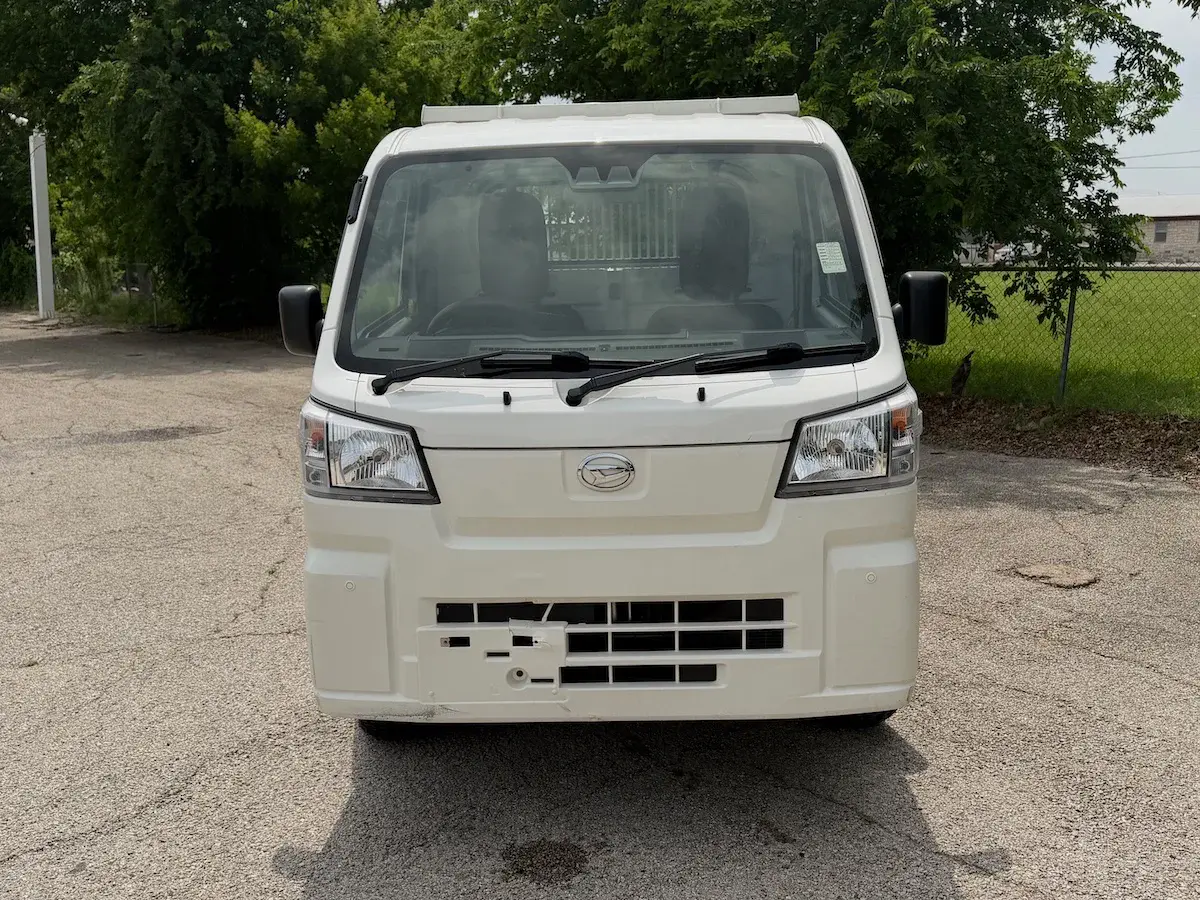 2022 Daihatsu Hijet, a white off-road Kei Truck, for sale at Weatherford Mini Trucks in Weatherford, TX (photo 9 of 12)