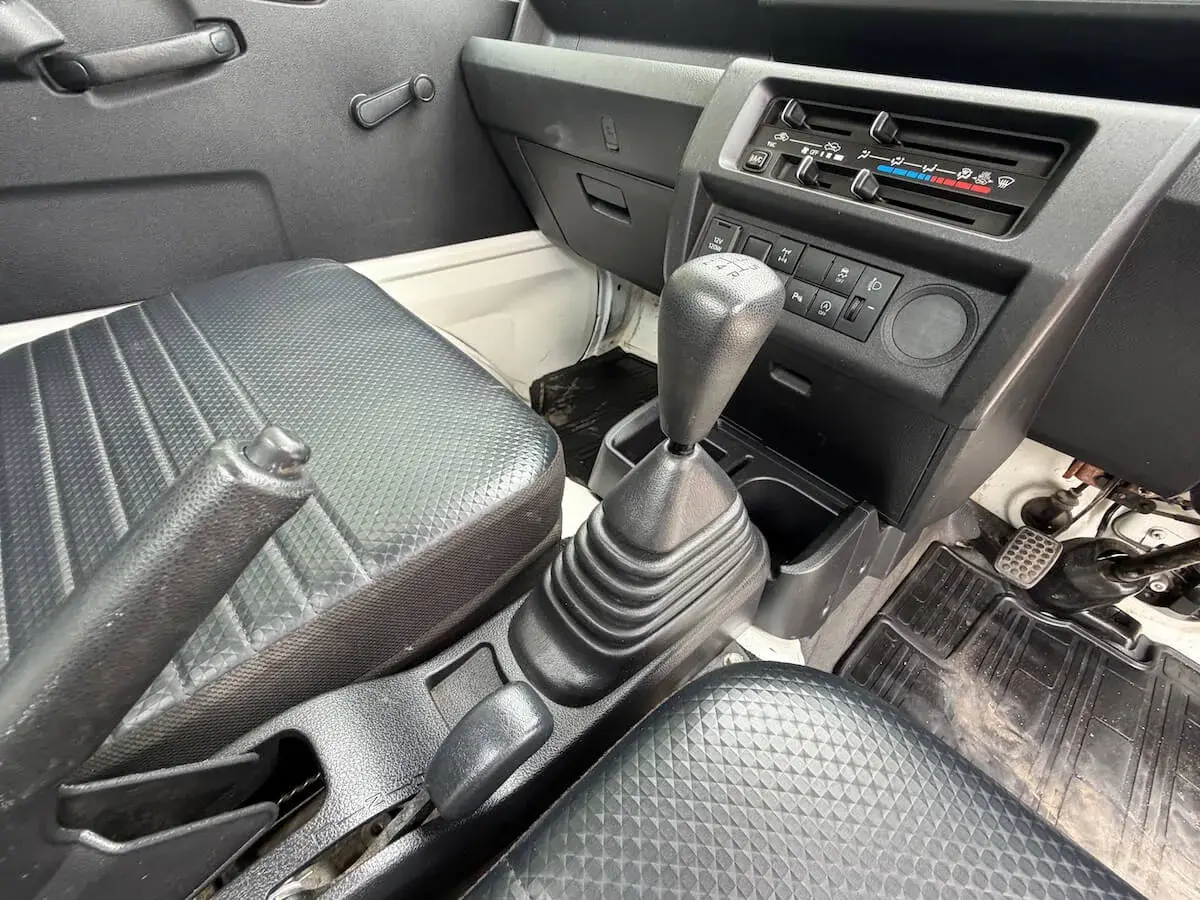 2022 Daihatsu Hijet, a white off-road Kei Truck, for sale at Weatherford Mini Trucks in Weatherford, TX (photo 12 of 12)