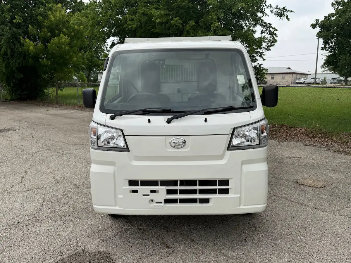 2022 Daihatsu Hijet, a white off-road Kei Truck, for sale at Weatherford Mini Trucks in Weatherford, TX (photo 8 of 12)