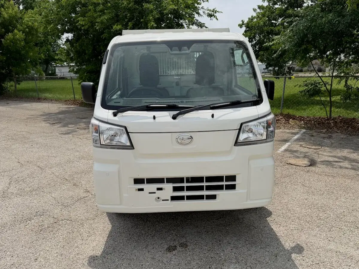 2022 Daihatsu Hijet, a white off-road Kei Truck, for sale at Weatherford Mini Trucks in Weatherford, TX (photo 8 of 12)