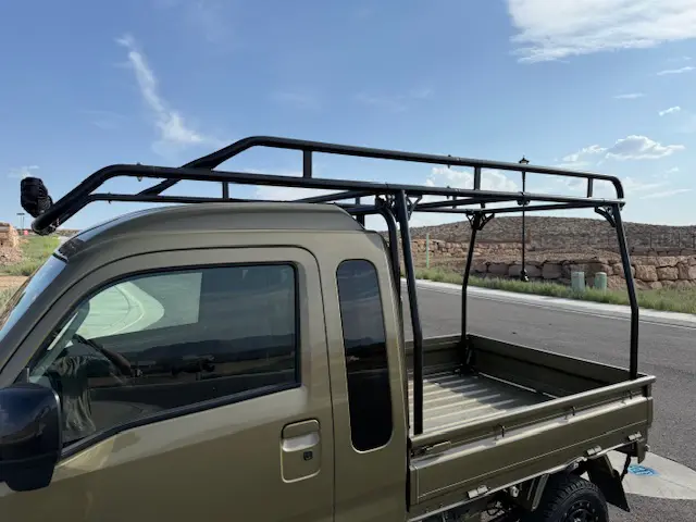 2023 Daihatsu Hijet Jumbo, a general green off-road Kei Truck, for sale at Mini Monsters USA in St. George, UT (photo 10 of 12)