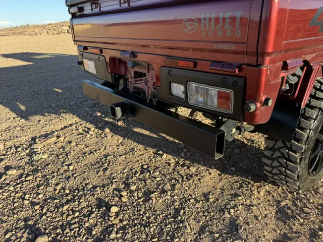 2023 Daihatsu Hijet Jumbo, a red off-road Kei Truck, for sale at Mini Monsters USA in St. George, UT (photo 5 of 12)