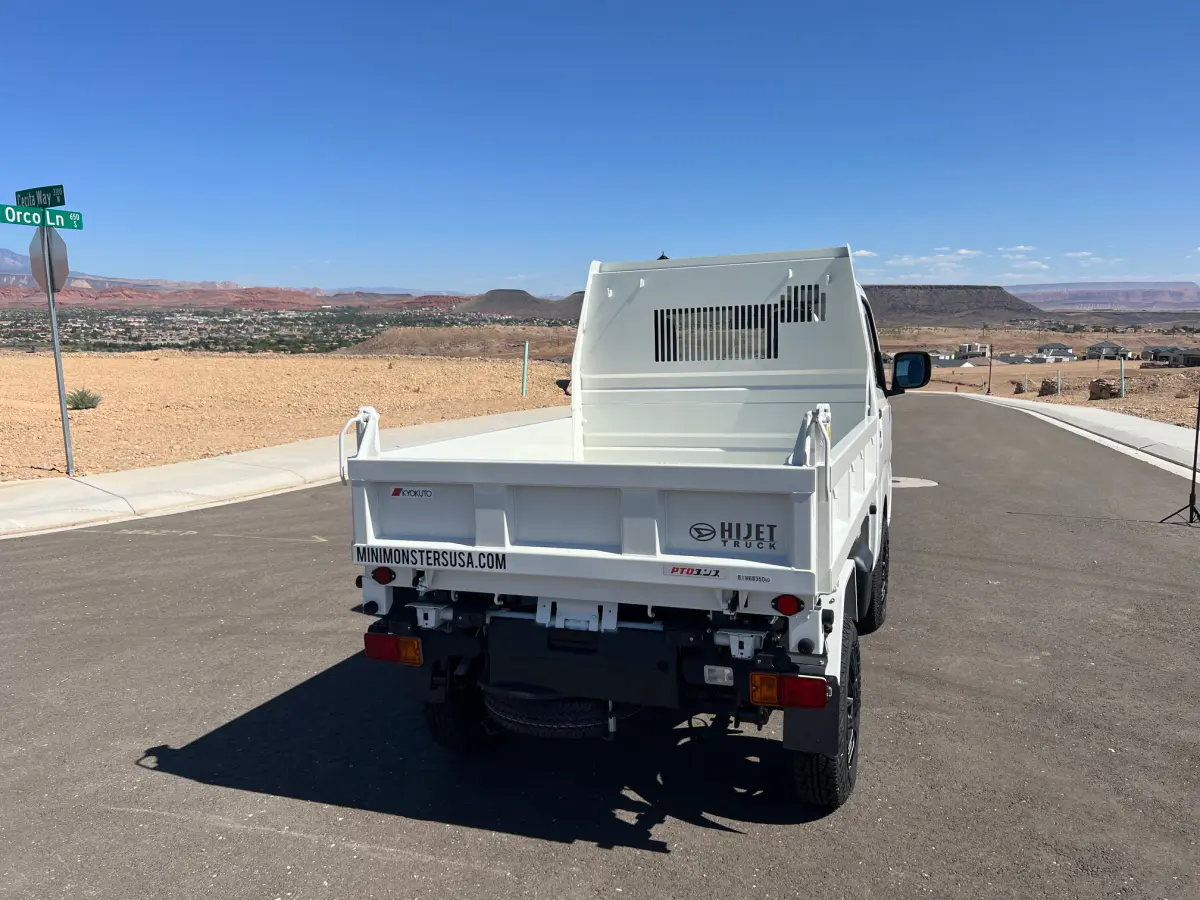2024 Daihatsu Hijet HD Dump, an off-road Kei Truck, for sale at Mini Monsters USA in St. George, UT (photo 4 of 10)