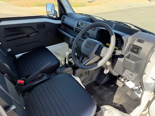 2024 Daihatsu Hijet HD Dump, a whiteout off-road Kei Truck, for sale at Mini Monsters USA in St. George, UT (photo 5 of 12)