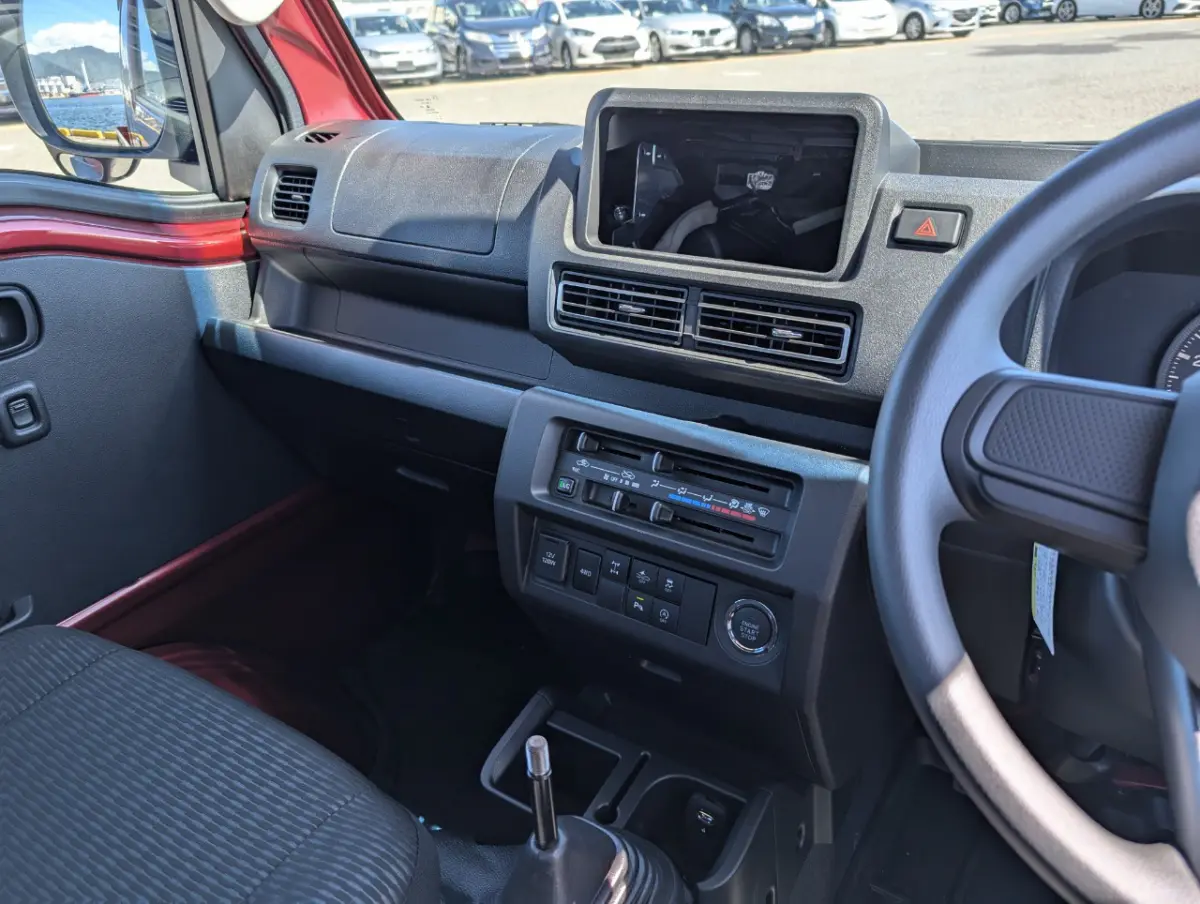 2024 Daihatsu Hijet Jumbo, a red off-road Kei Truck, for sale at Mini Monsters USA in St. George, UT (photo 7 of 12)