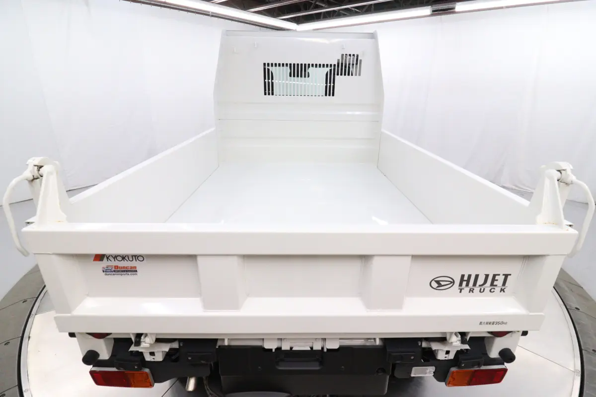 2025 Daihatsu Hijet Dump Bed, a white off-road Kei Truck, for sale at Duncan Imports & Classic Cars in Christiansburg, VA (photo 25 of 65)