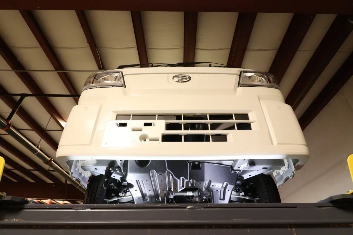2025 Daihatsu Hijet Dump Bed, a white off-road Kei Truck, for sale at Duncan Imports & Classic Cars in Christiansburg, VA (photo 31 of 65)
