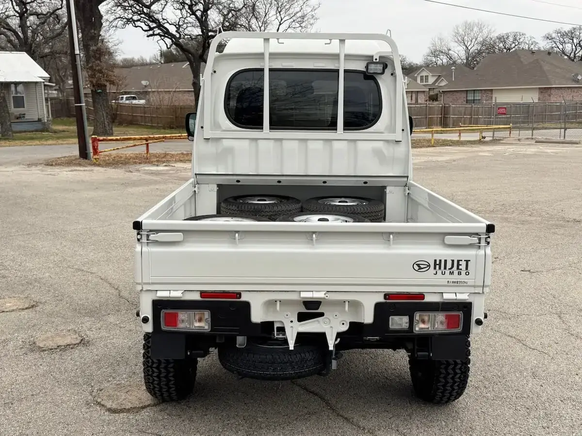 2025 Jumbo Cab Manual-Farming Package, a white off-road Kei Truck, for sale at Weatherford Mini Trucks in Weatherford, TX (photo 3 of 5)