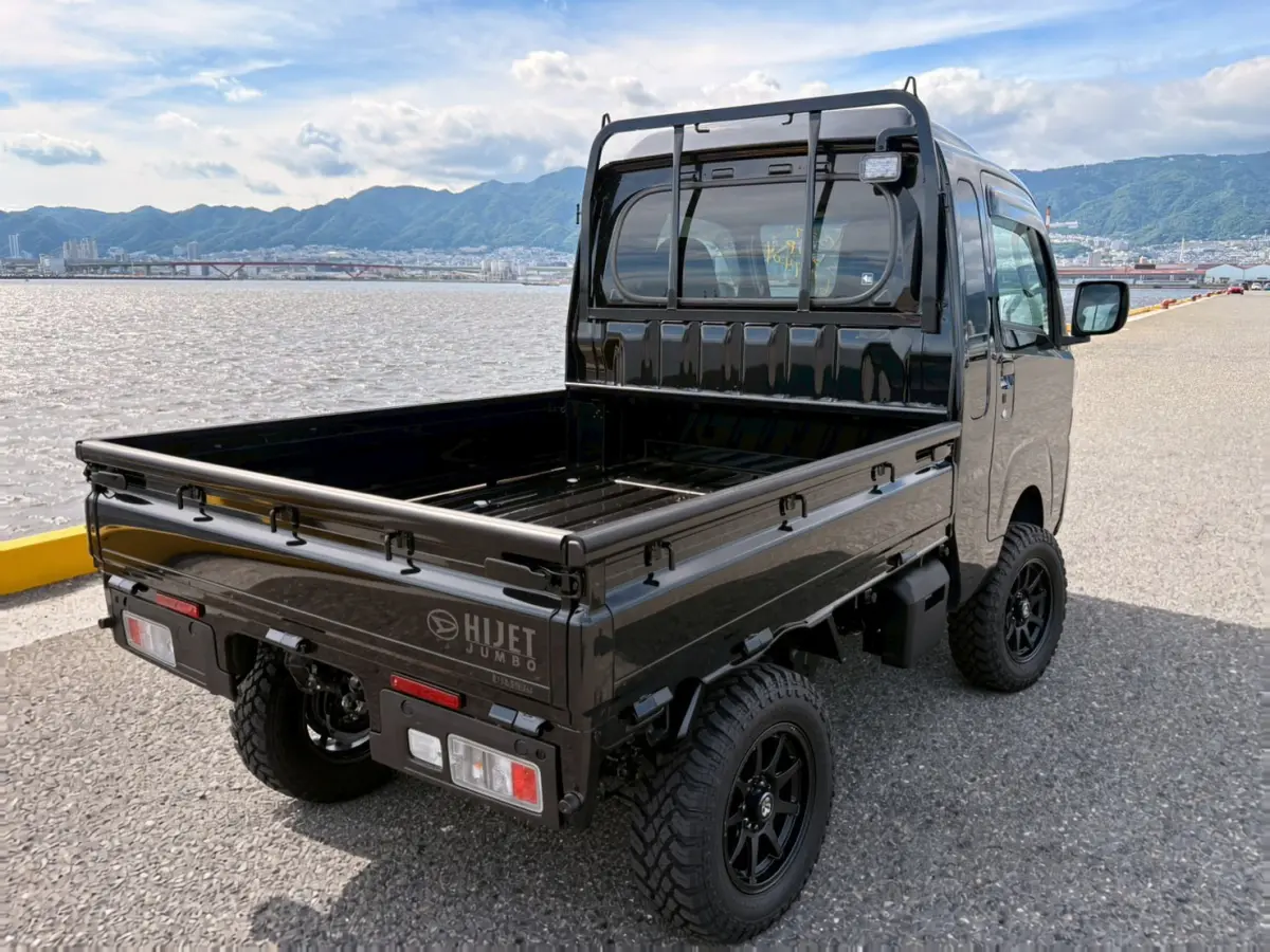 2026 Daihatsu Hijet Jumbo, a black off-road Kei Truck, for sale at Mini Monsters USA in St. George, UT (photo 12 of 12)