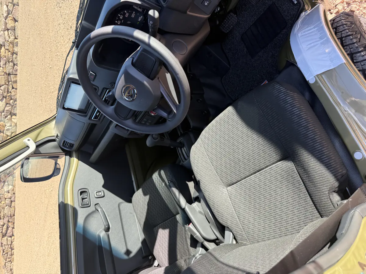 2026 Daihatsu Hijet Jumbo, a green off-road Kei Truck, for sale at Mini Monsters USA in St. George, UT (photo 10 of 12)