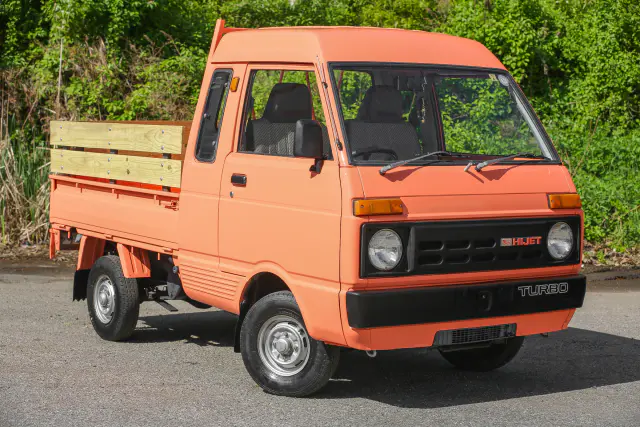1986 Daihatsu Hijet Jumbo Turbo, a Kei Truck, for sale at Street Legal Mini Trucks in Philadelphia, PA