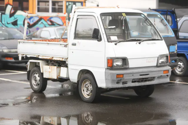 1990 Daihatsu Hijet Climber - Scissor Lift, a Kei Truck, for sale at Street Legal Mini Trucks in Philadelphia, PA