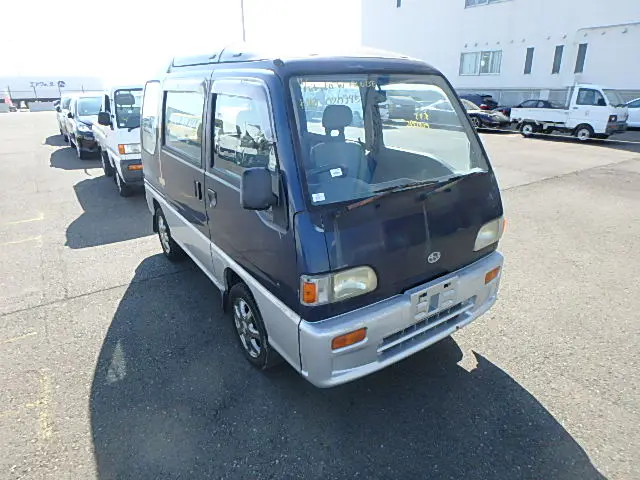 1990 Subaru Sambar Van Supercharger, a Kei Van, for sale at Street Legal Mini Trucks in Philadelphia, PA