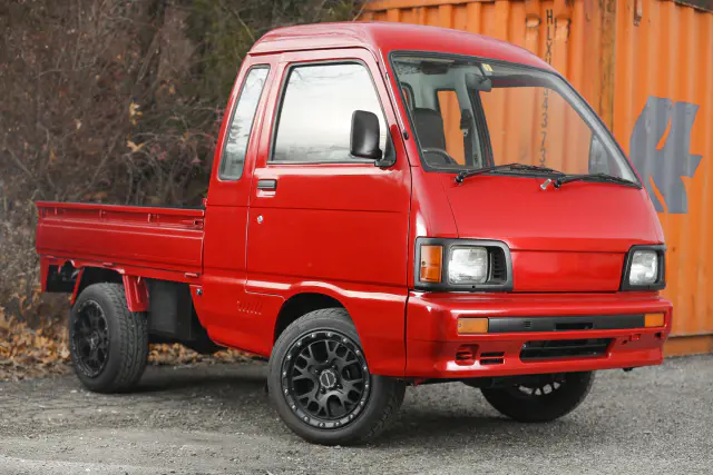 1991 Daihatsu Hijet Jumbo, a Kei Truck, for sale at Street Legal Mini Trucks in Philadelphia, PA