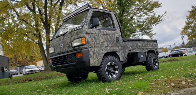 1991 Honda Acty ATACK 4WD, a Kei Truck, for sale at Street Legal Mini Trucks in Philadelphia, PA