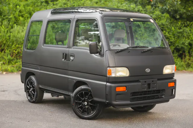 1991 Subaru Sambar Van Supercharged, a Kei Van, for sale at Street Legal Mini Trucks in Philadelphia, PA