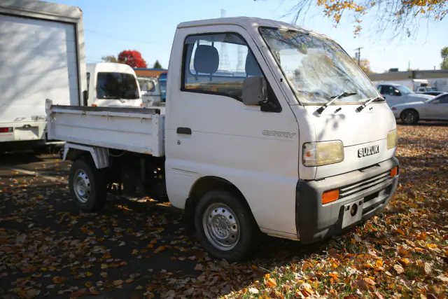 1991 Suzuki Carry Dump, a Kei Truck, for sale at Street Legal Mini Trucks in Philadelphia, PA