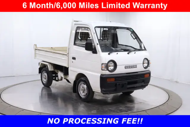 1992 Suzuki Carry Dump Bed, a white Kei Truck, for sale at Duncan Imports & Classic Cars in Christiansburg, VA