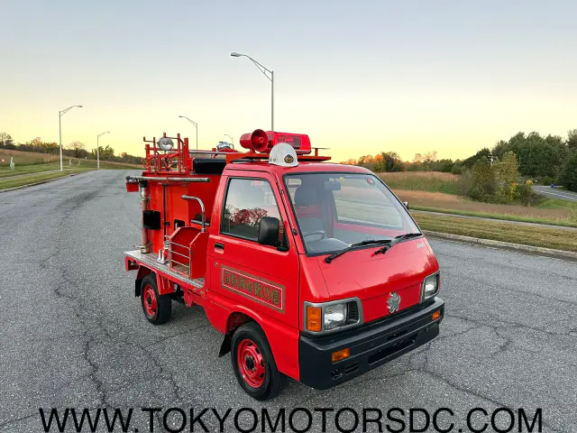 1993 Daihatsu Hijet Fire Truck 4WD, a Kei Truck, for sale at Tokyo Motors DC in Boyds, MD