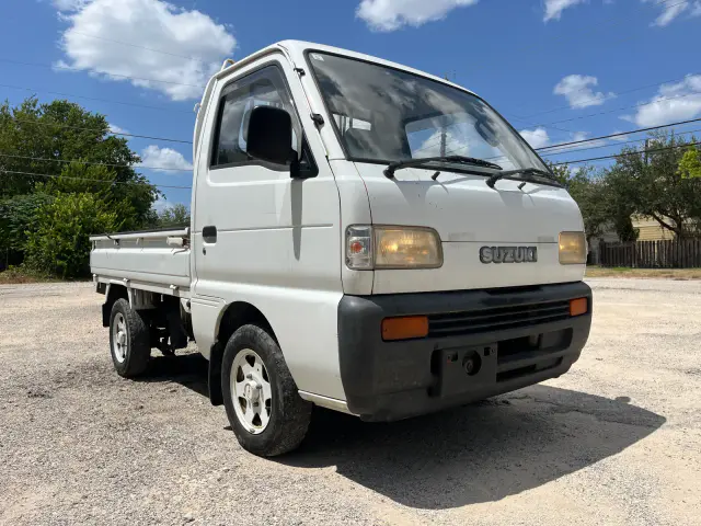 1993 Suzuki Carry, 4WD + AC, a Kei Truck, for sale at Sunshine Imports in Austin, TX