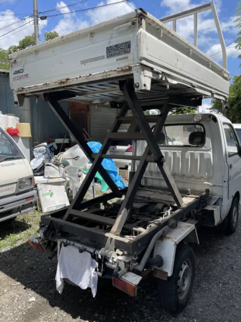 1994 Daihatsu Hijet Scissor Dump, a Kei Truck, for sale at Street Legal Mini Trucks in Philadelphia, PA