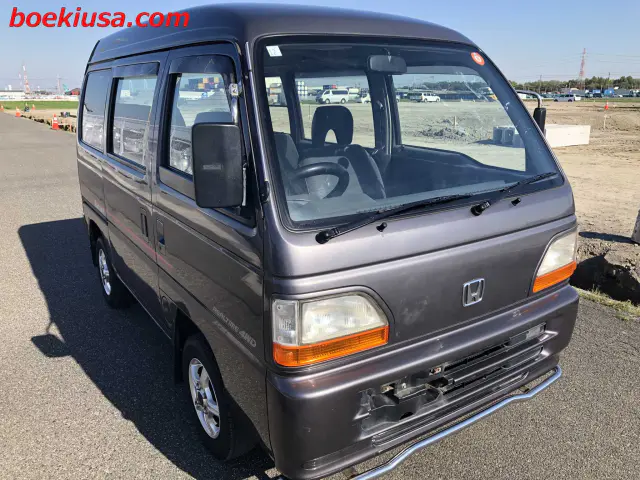 1994 Honda Street Van 4x4, a gun metallic Kei Van, for sale at Boeki USA in Paterson, NJ