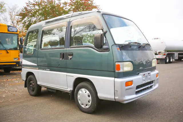 1994 Subaru Sambar Supercharged, a Kei Van, for sale at Street Legal Mini Trucks in Philadelphia, PA