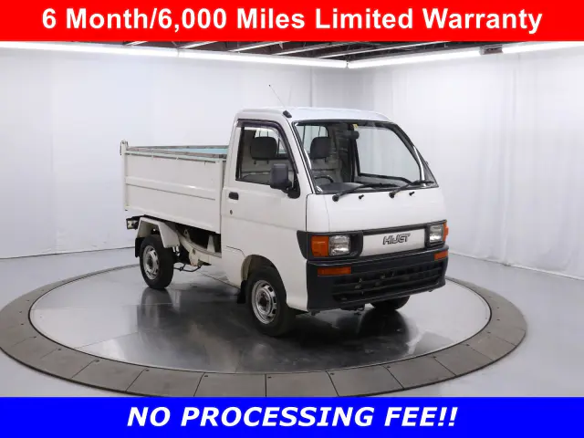 1995 Daihatsu Hijet Dump Bed, a white Kei Truck, for sale at Duncan Imports & Classic Cars in Christiansburg, VA
