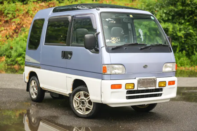 1995 Subaru Sambar Dias Supercharged, a Kei Van, for sale at Street Legal Mini Trucks in Philadelphia, PA