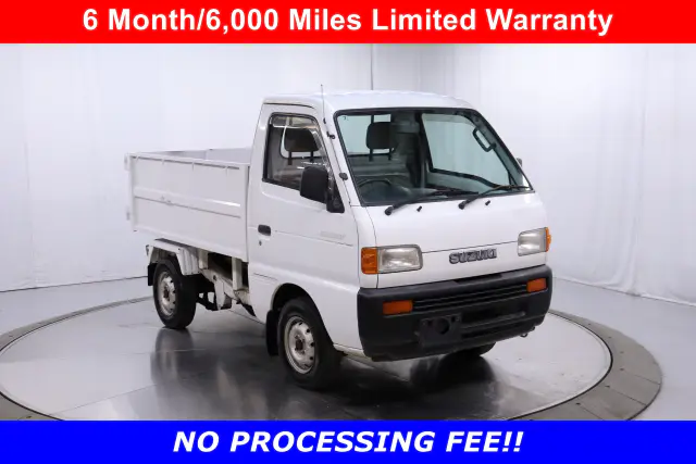 1995 Suzuki Carry Dump Bed, a white Kei Truck, for sale at Duncan Imports & Classic Cars in Christiansburg, VA