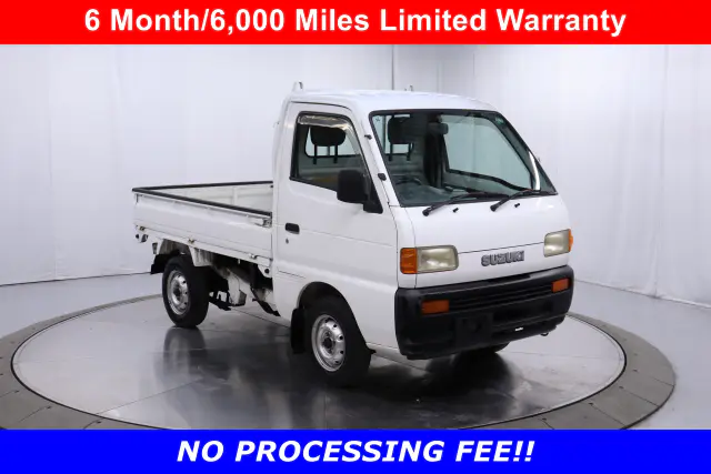 1996 Suzuki Carry Dump Bed, a white Kei Truck, for sale at Duncan Imports & Classic Cars in Christiansburg, VA