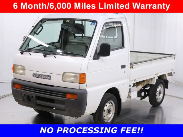 1996 Suzuki Carry, a white Kei Truck, for sale at Duncan Imports & Classic Cars in Christiansburg, VA