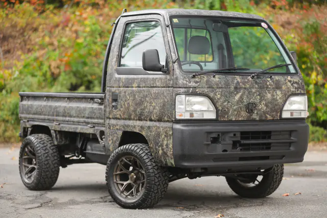 1997 Honda Acty Attack Hunter, a Kei Truck, for sale at Street Legal Mini Trucks in Philadelphia, PA