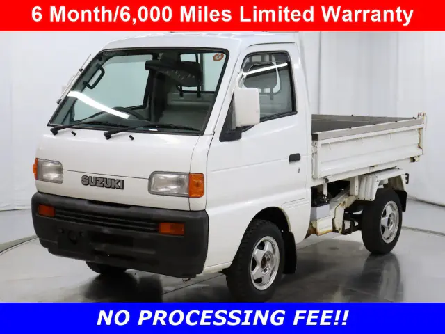 1997 Suzuki Carry Dump Bed, a white Kei Truck, for sale at Duncan Imports & Classic Cars in Christiansburg, VA
