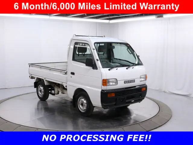 1998 Suzuki Carry, a white Kei Truck, for sale at Duncan Imports & Classic Cars in Christiansburg, VA