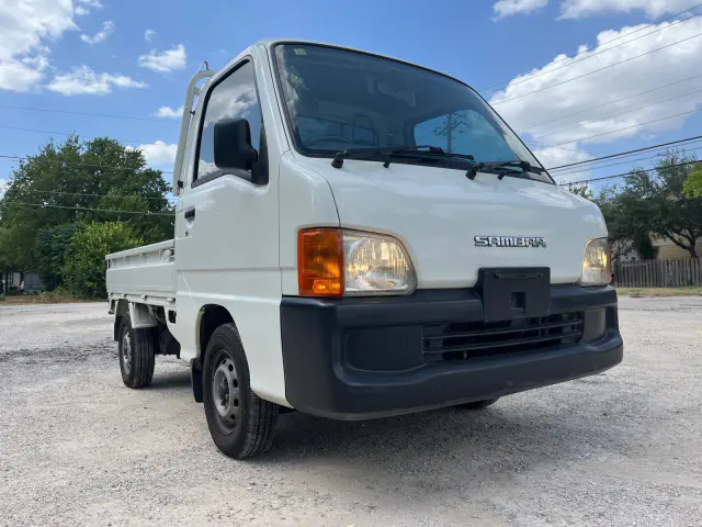 1999 Subaru Sambar, 2WD + AC, a Kei Truck, for sale at Sunshine Imports in Austin, TX