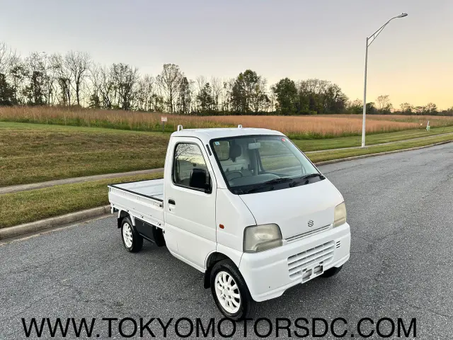 1999 Suzuki Carry Turbo 4WD, a Kei Truck, for sale at Tokyo Motors DC in Boyds, MD